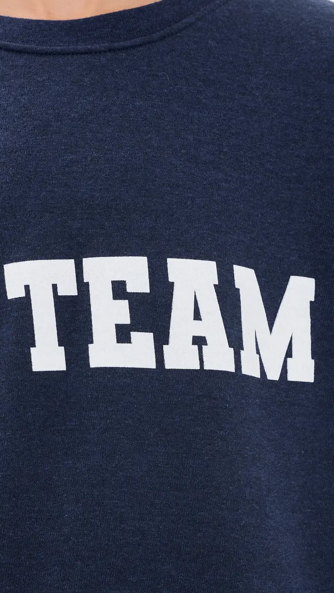 Sunny Somewhere Go Team Oversized Crew Tee | Thumbnail 6 Sunny Somewhere Go Team Oversized Crew Tee | Thumbnail 6