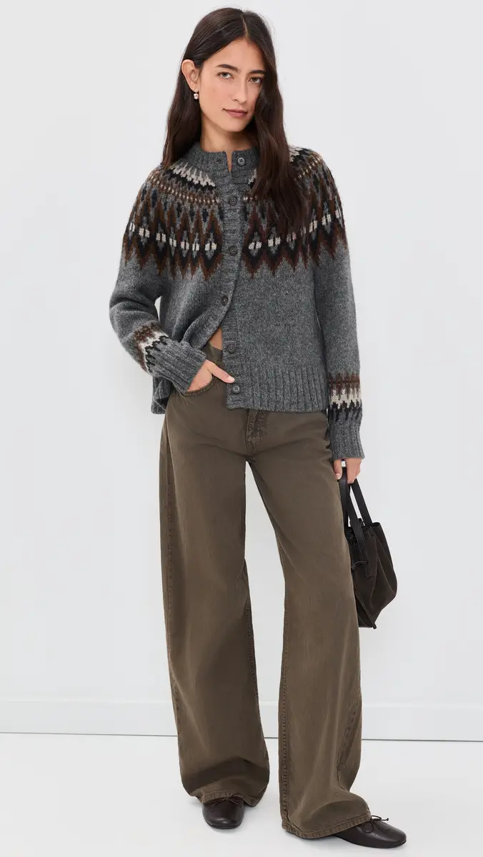 Jenni Kayne Thatcher Crew Neck Cardigan | Thumbnail 5 Jenni Kayne Thatcher Crew Neck Cardigan | Thumbnail 5