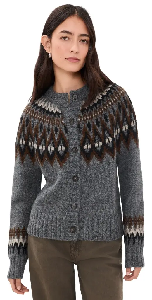 Jenni Kayne Thatcher Crew Neck Cardigan