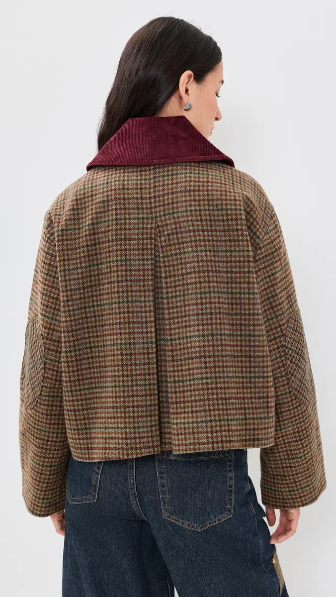 Ganni Short Barn Jacket | Thumbnail 3