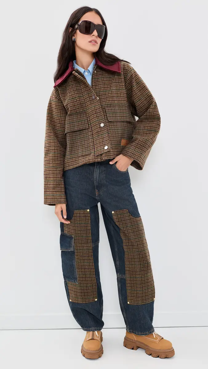 Ganni Short Barn Jacket | Thumbnail 5
