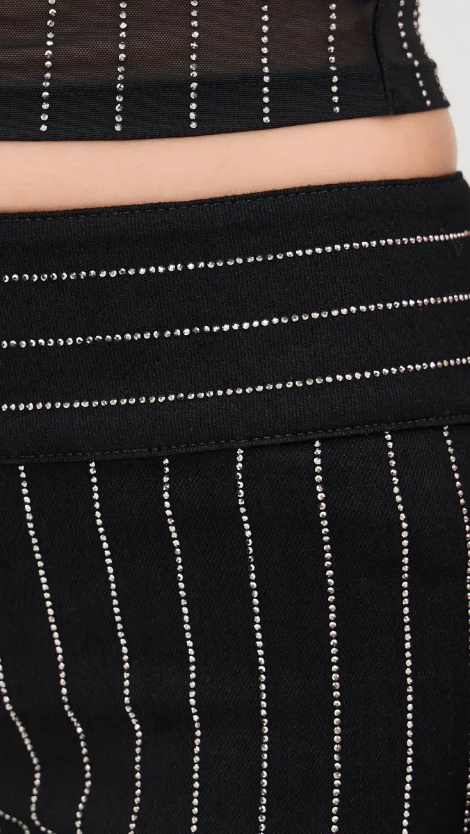Alice + Olivia Hot Embellished Jeans | Thumbnail 6 Alice + Olivia Hot Embellished Jeans | Thumbnail 6