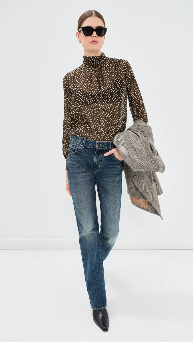 Nili Lotan Silk Remie Blouse | Thumbnail 5 Nili Lotan Silk Remie Blouse | Thumbnail 5