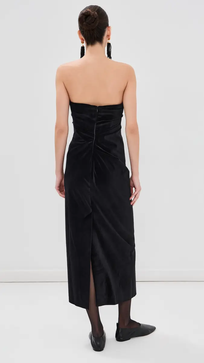 Tove Sabella Velvet Dress | Thumbnail 3