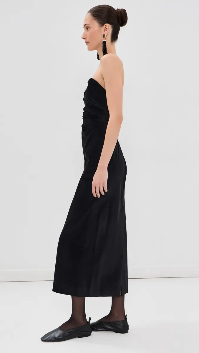 Tove Sabella Velvet Dress | Thumbnail 4