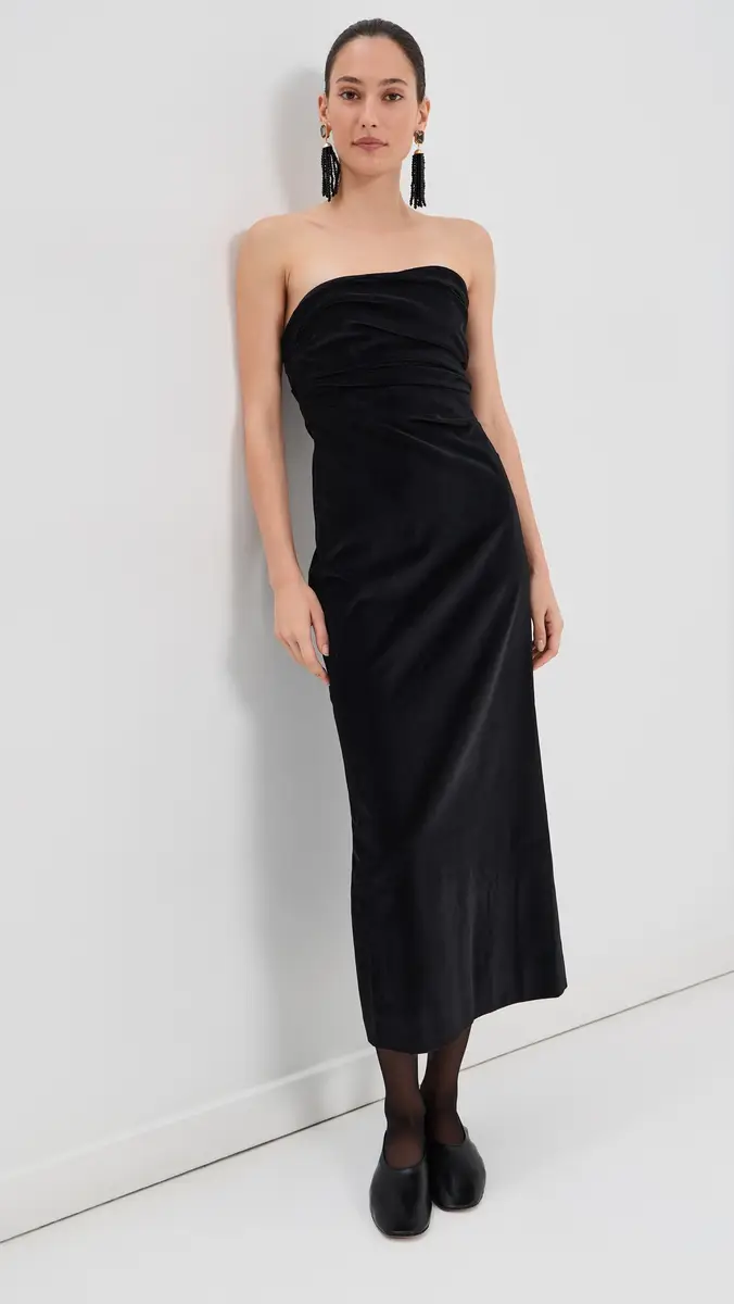 Tove Sabella Velvet Dress | Thumbnail 5