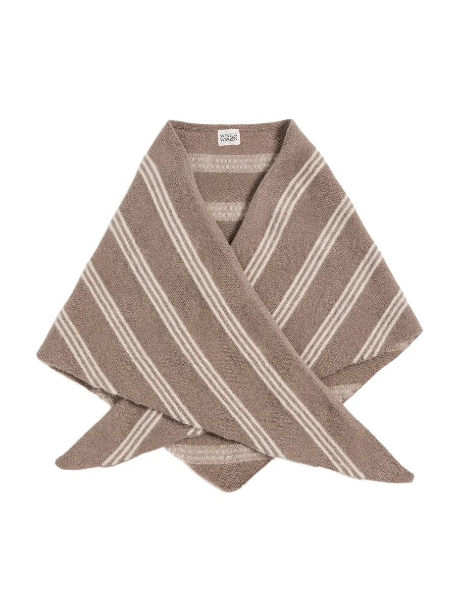 Cashmere Striped Neckerchief Cashmere Striped Neckerchief