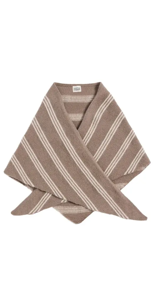 Cashmere Striped Neckerchief Cashmere Striped Neckerchief