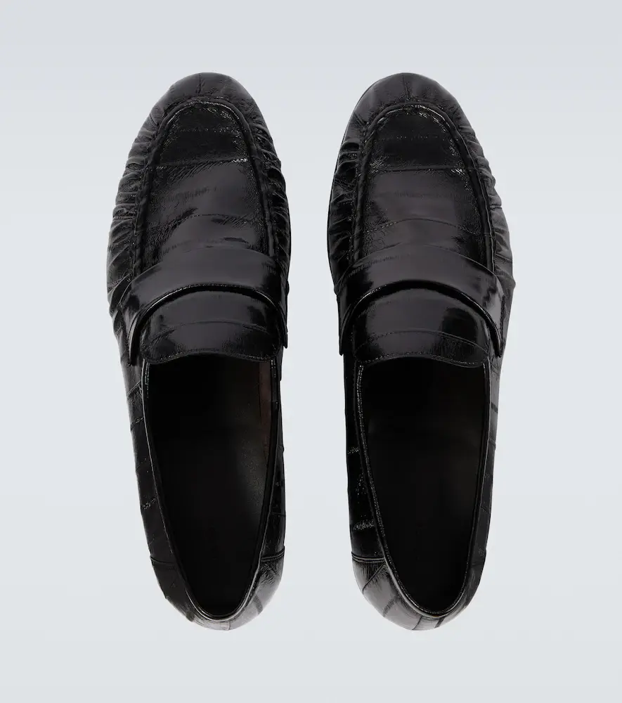 The Row Soft eel leather loafers | Thumbnail 4