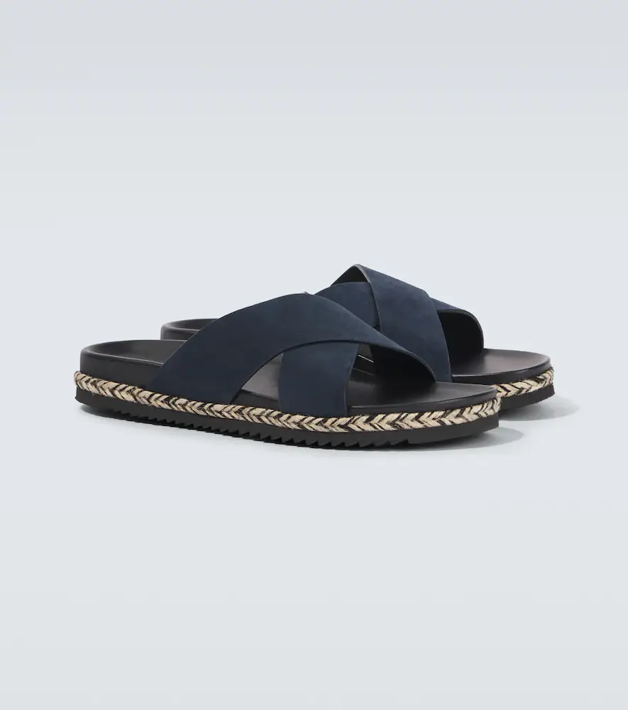 Frescobol Carioca Breno suede espadrille sandals | Thumbnail 2