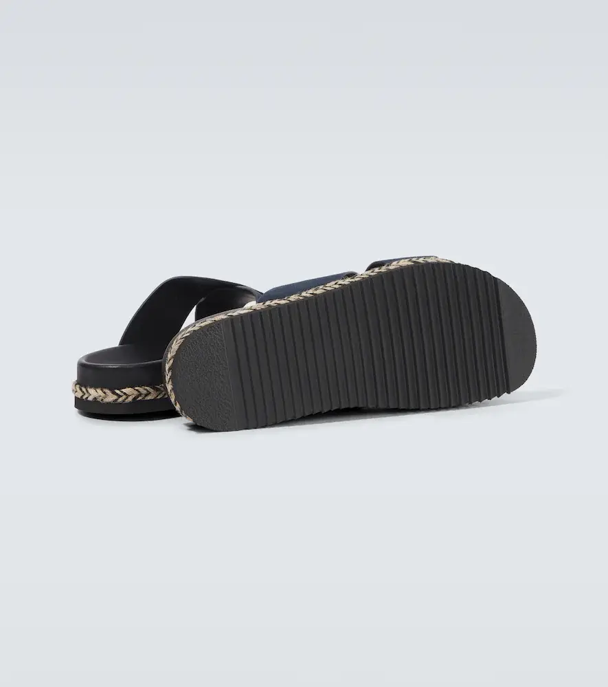 Frescobol Carioca Breno suede espadrille sandals | Thumbnail 4