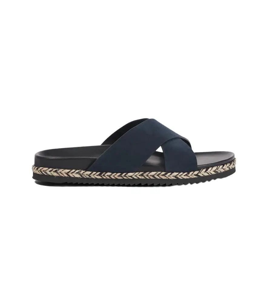 Frescobol Carioca Breno suede espadrille sandals