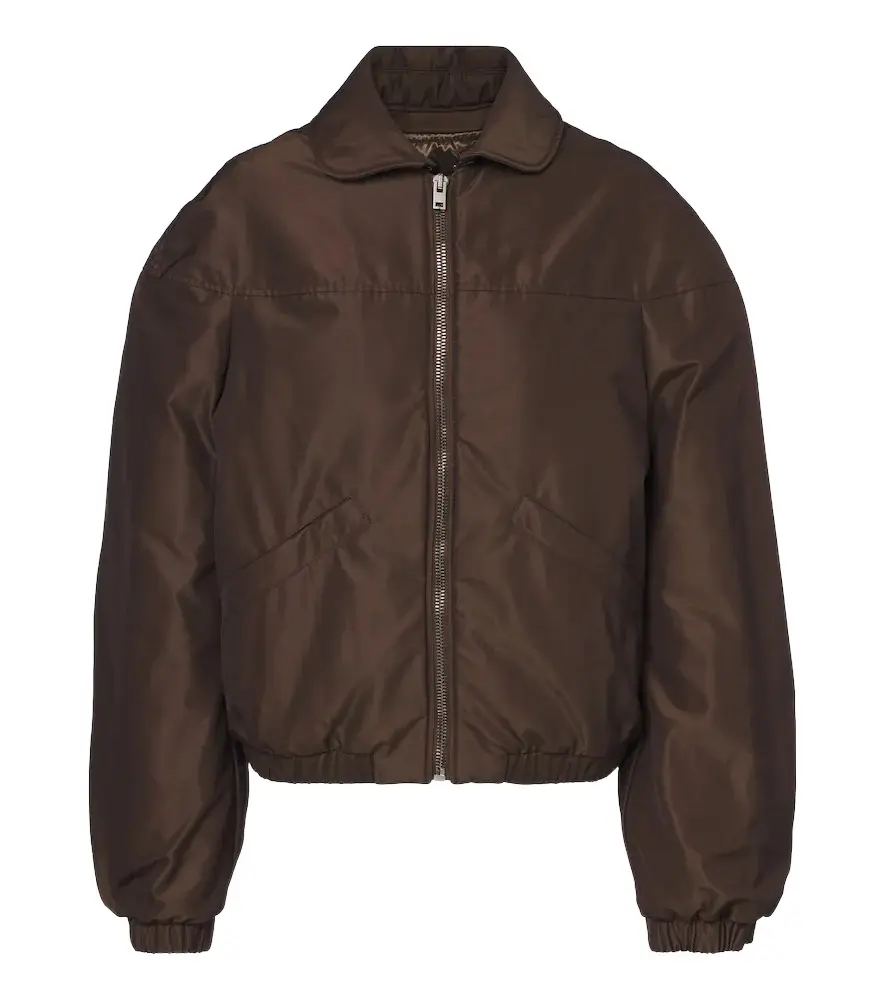 Canvas down jacket