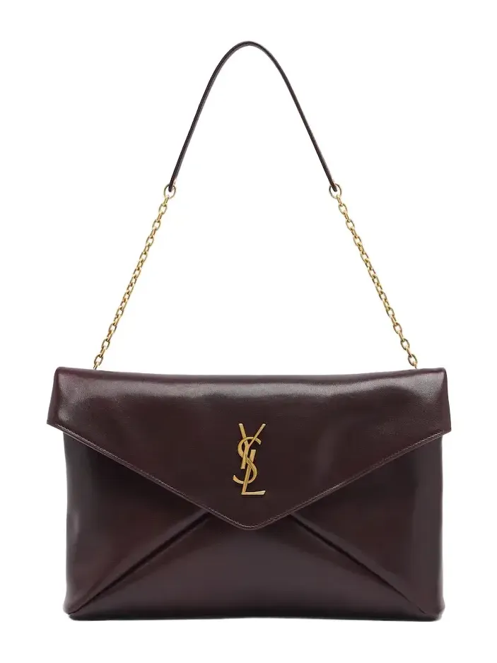 Saint Laurent Cassandre Large leather shoulder bag