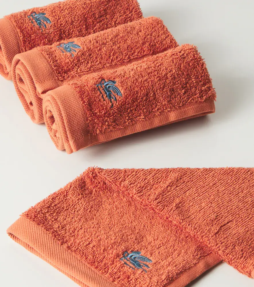 Etro Caladium set of 4 cotton terry face towels | Thumbnail 2 Etro Caladium set of 4 cotton terry face towels | Thumbnail 2
