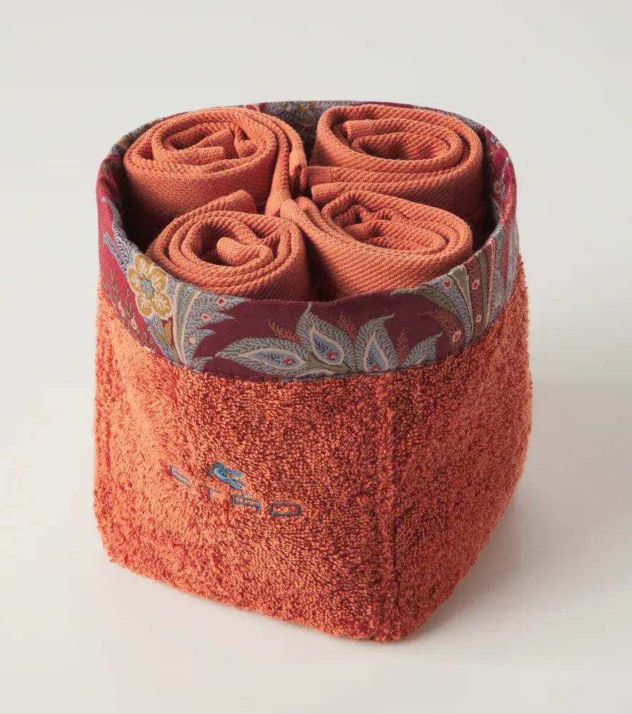 Etro Caladium set of 4 cotton terry face towels | Thumbnail 4 Etro Caladium set of 4 cotton terry face towels | Thumbnail 4