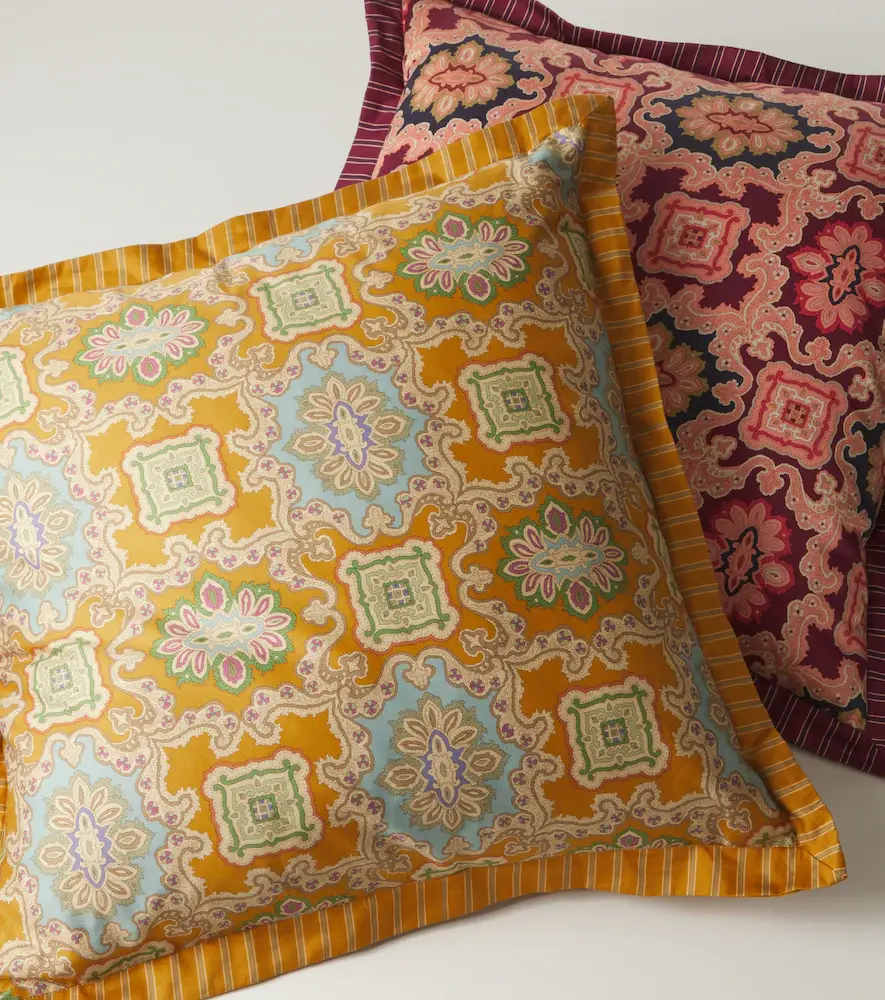 Etro Mosaico cotton cushion | Thumbnail 4