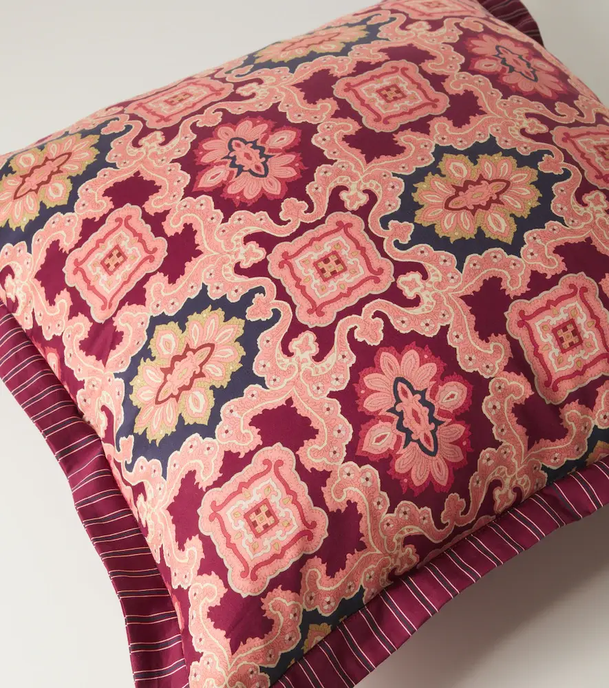 Etro Mosaico cotton cushion | Thumbnail 4