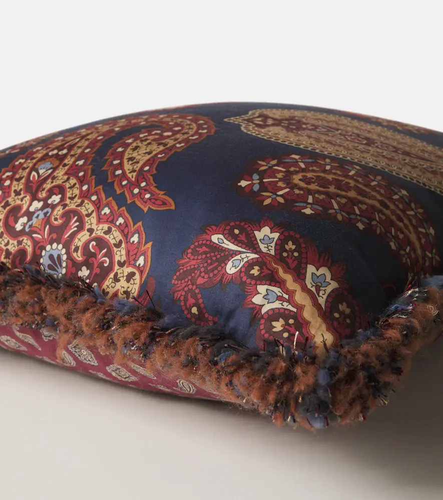 Etro Paisley cotton cushion | Thumbnail 3 Etro Paisley cotton cushion | Thumbnail 3