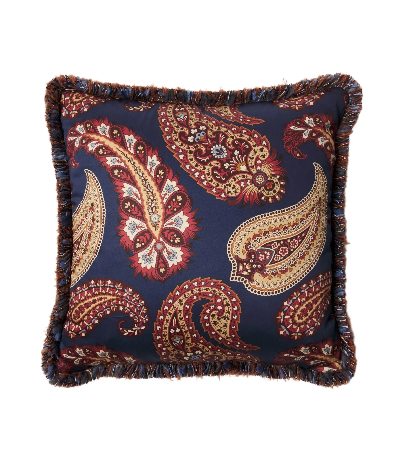Etro Paisley cotton cushion