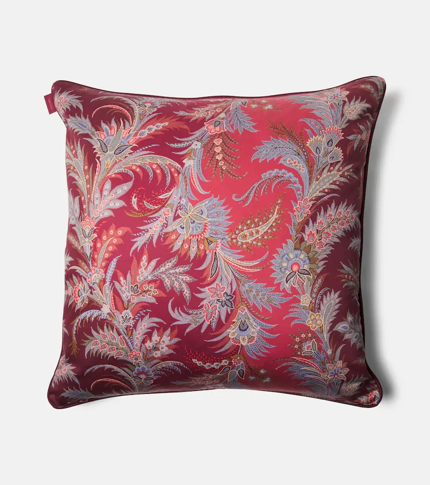 Etro Cotton cushion | Thumbnail 2 Etro Cotton cushion | Thumbnail 2