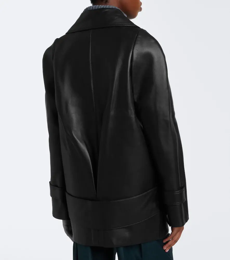 Victoria Beckham Leather coat | Thumbnail 2 Victoria Beckham Leather coat | Thumbnail 2