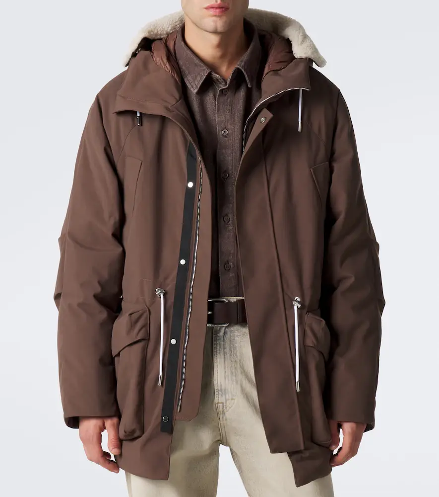 Nomaka Beverin teddy-trimmed hooded down jacket | Thumbnail 2 Nomaka Beverin teddy-trimmed hooded down jacket | Thumbnail 2