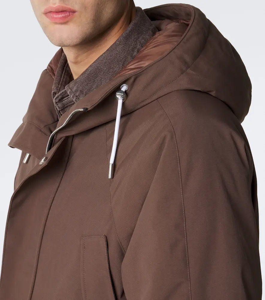 Nomaka Beverin teddy-trimmed hooded down jacket | Thumbnail 4 Nomaka Beverin teddy-trimmed hooded down jacket | Thumbnail 4