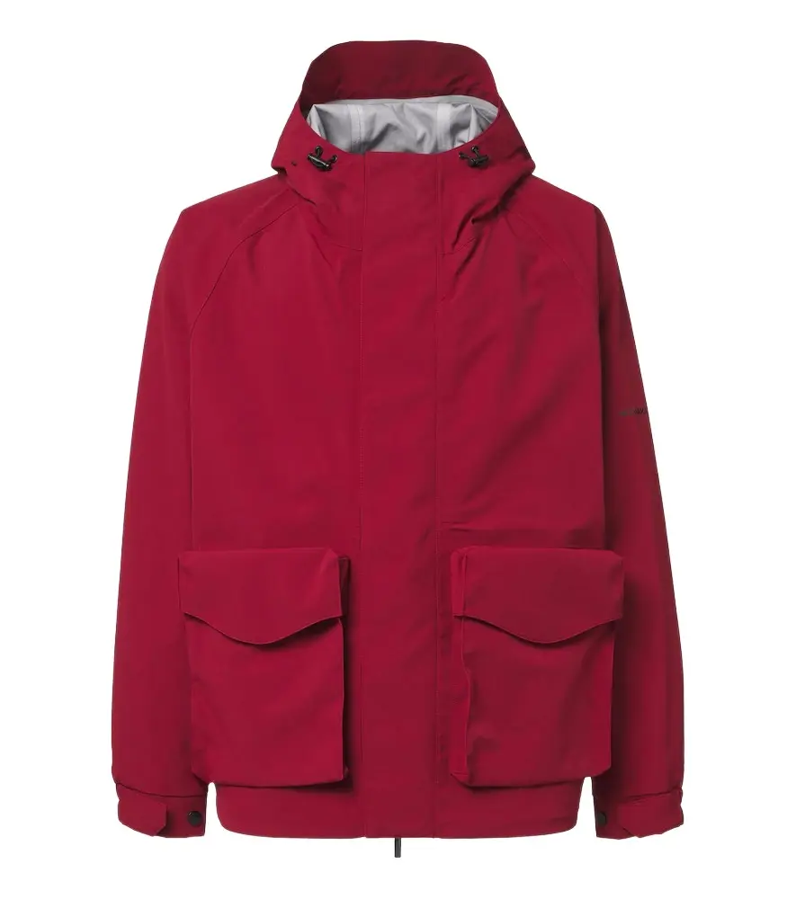 Laret hooded technical jacket