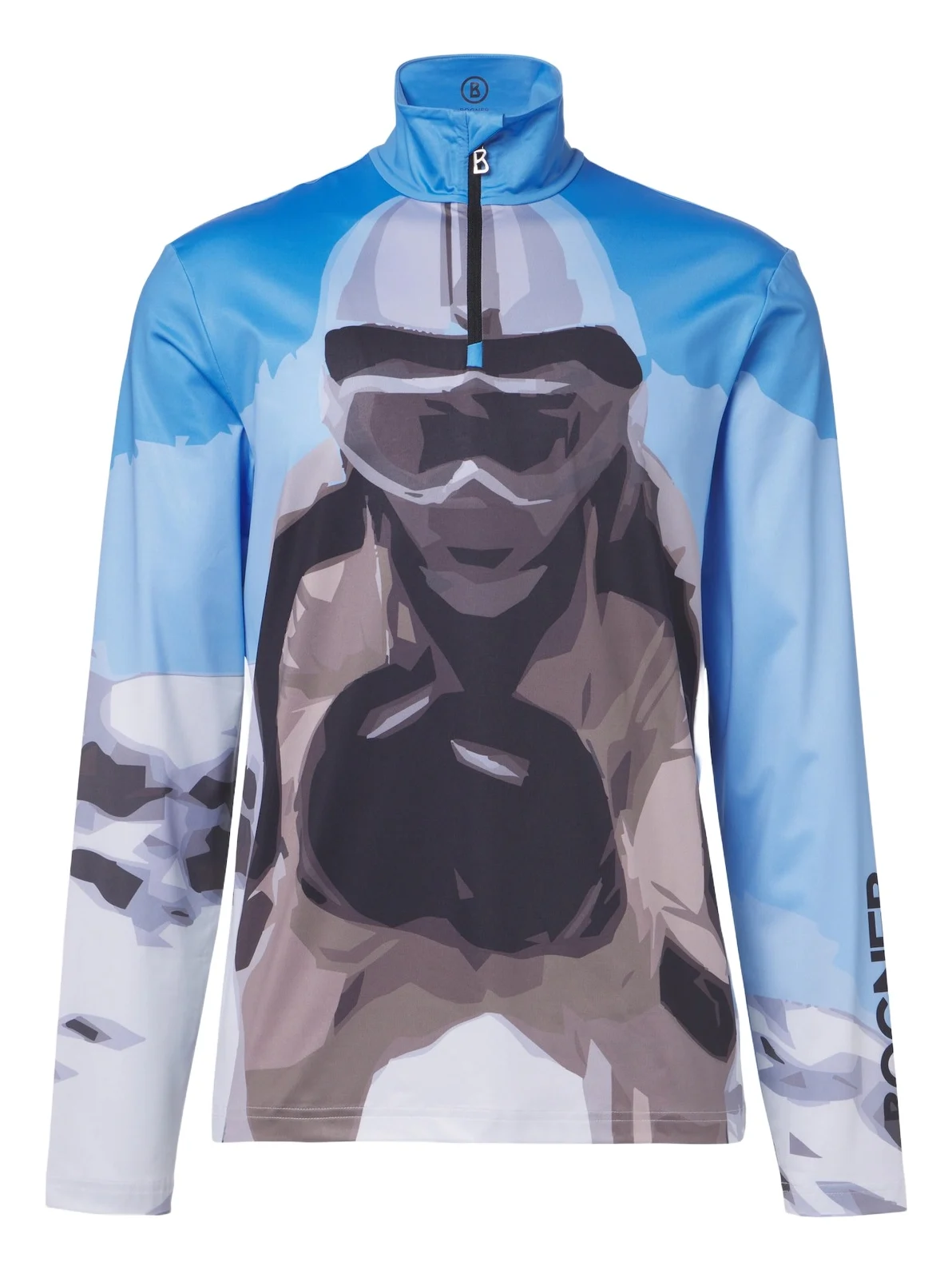 Bogner Verti printed ski top