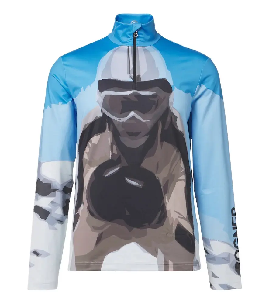Verti printed ski top