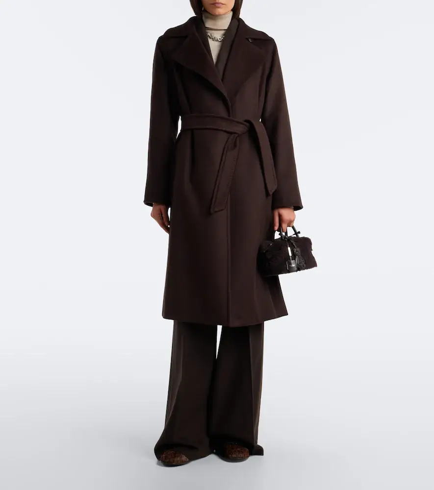 Max Mara Manuela camel hair wrap coat | Thumbnail 5 Max Mara Manuela camel hair wrap coat | Thumbnail 5