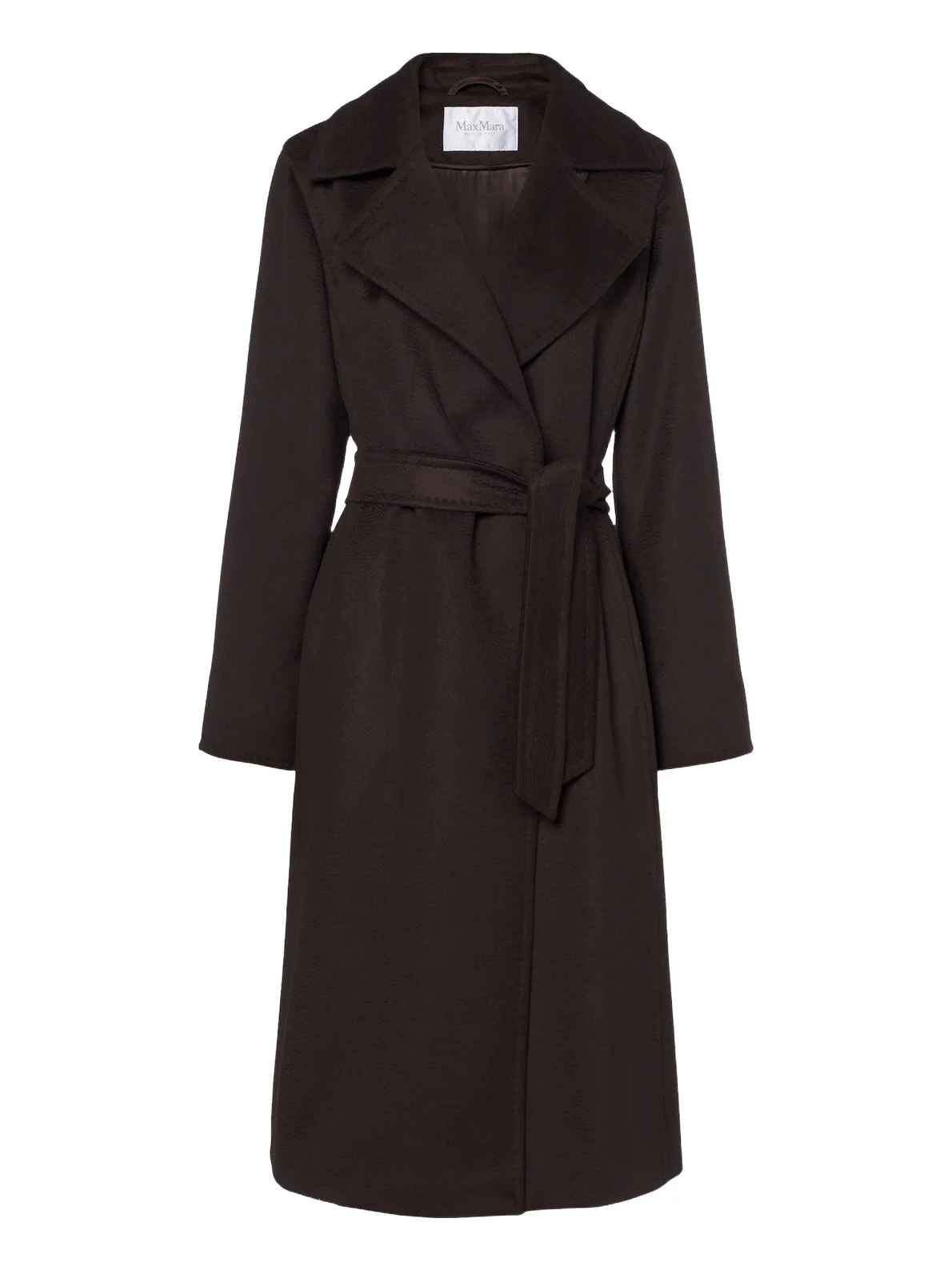 Max Mara Manuela camel hair wrap coat