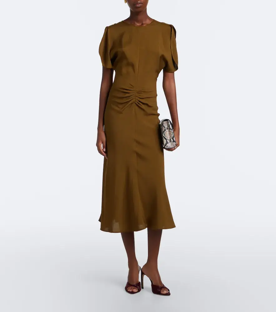 Victoria Beckham Harlow beaded satin mules | Thumbnail 6