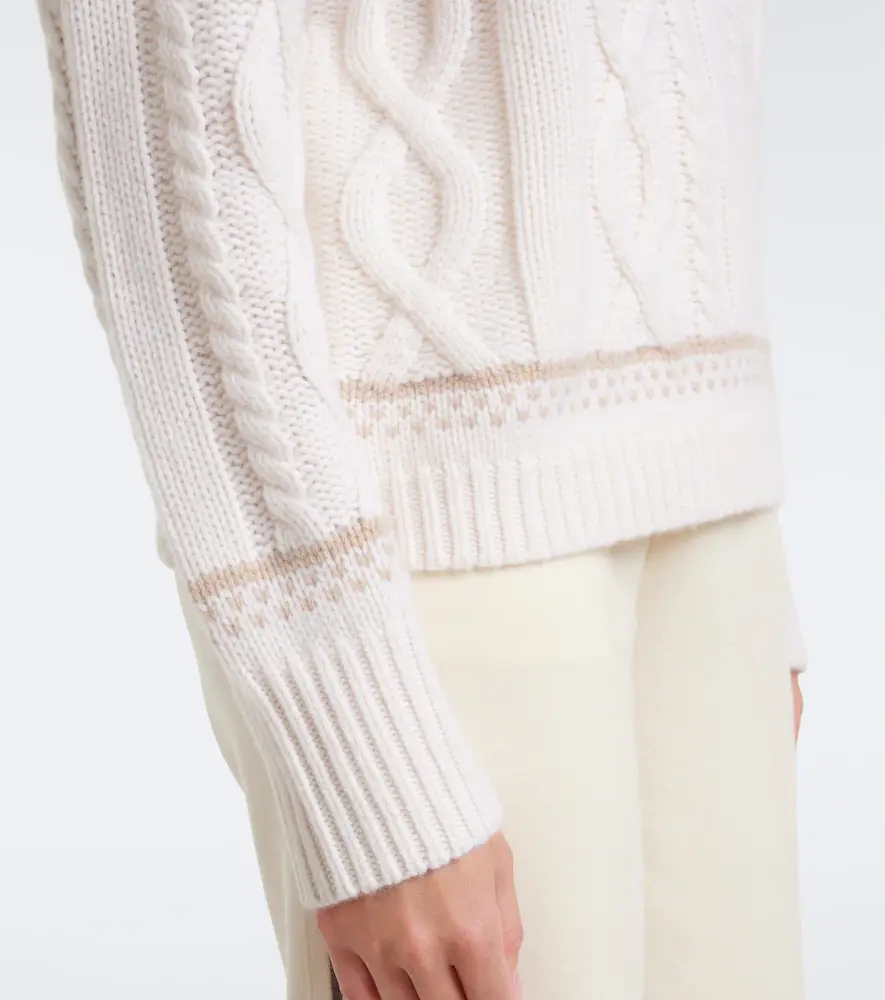 Bogner Lorely jacquard cashmere turtleneck sweater | Thumbnail 4