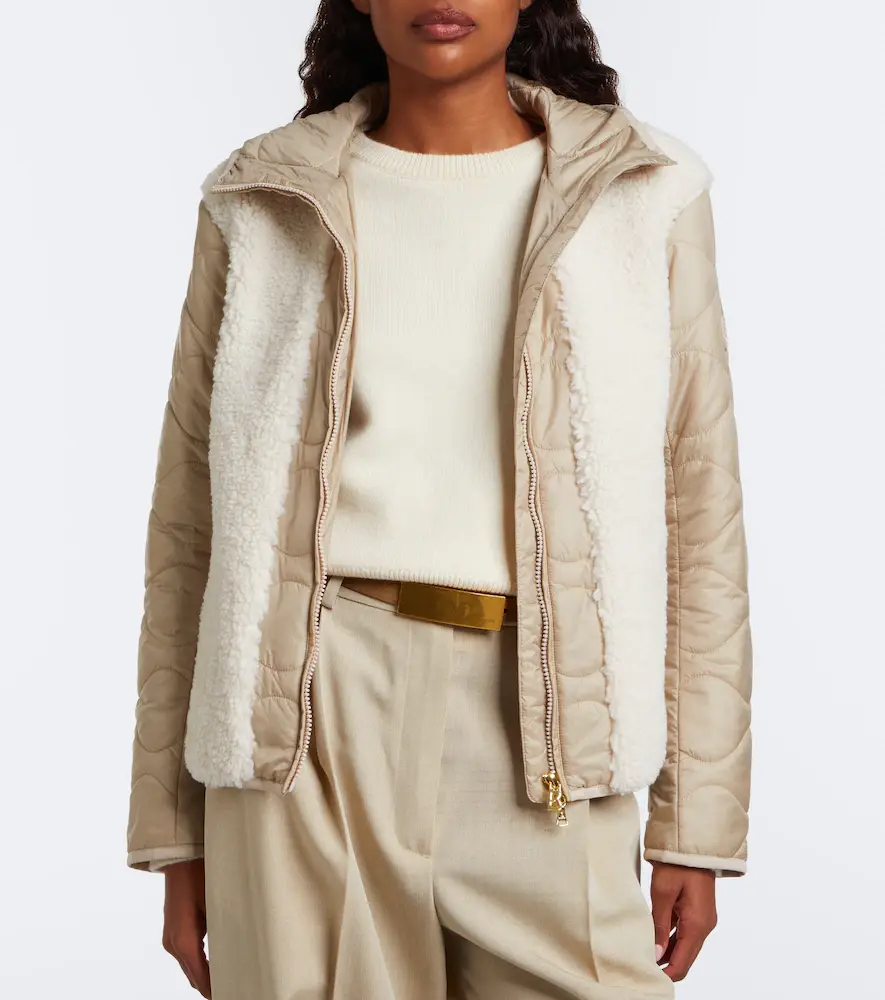 Bogner Bibi quilted teddy-trimmed jacket | Thumbnail 3 Bogner Bibi quilted teddy-trimmed jacket | Thumbnail 3