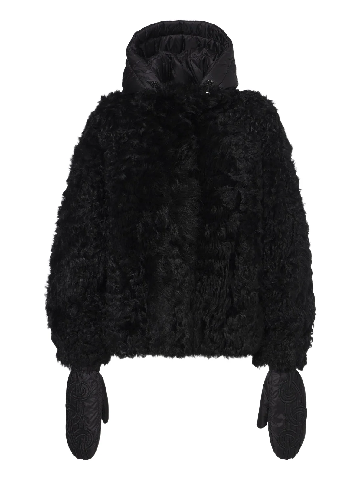 Liz hooded shearling jacket Liz hooded shearling jacket