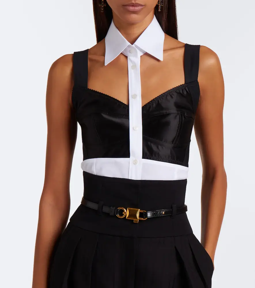 Dolce & Gabbana Cotton poplin top | Thumbnail 4 Dolce & Gabbana Cotton poplin top | Thumbnail 4