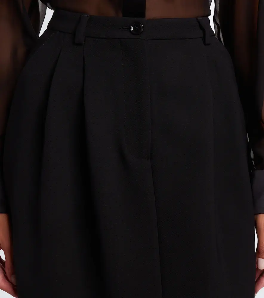 Dolce & Gabbana Virgin wool crêpe pencil skirt | Thumbnail 4