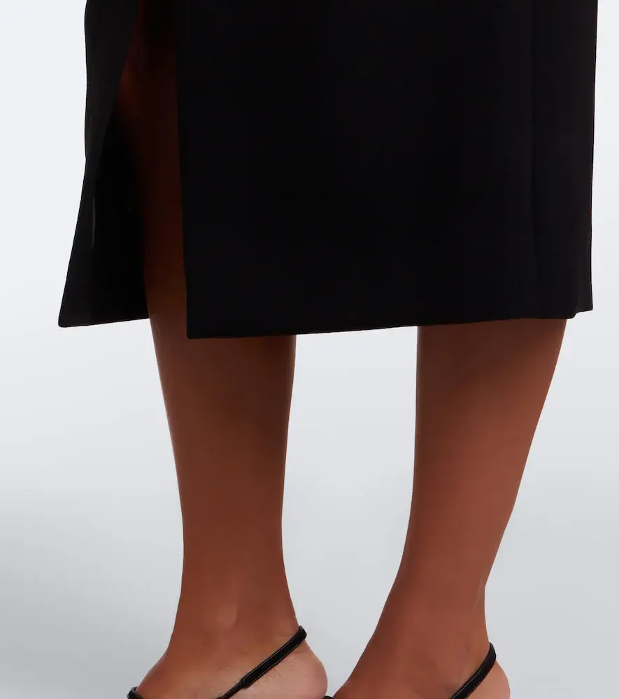 Dolce & Gabbana Virgin wool crêpe pencil skirt | Thumbnail 6