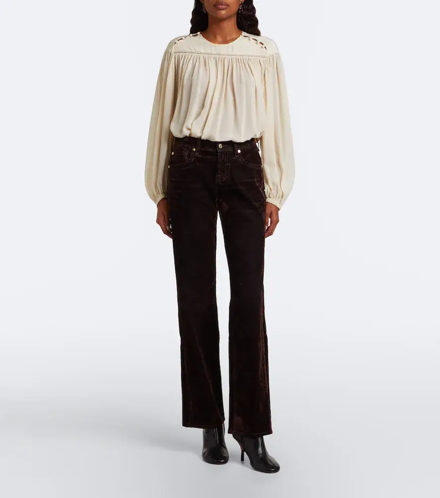7 For All Mankind Low-rise straight jeans | Thumbnail 6 7 For All Mankind Low-rise straight jeans | Thumbnail 6