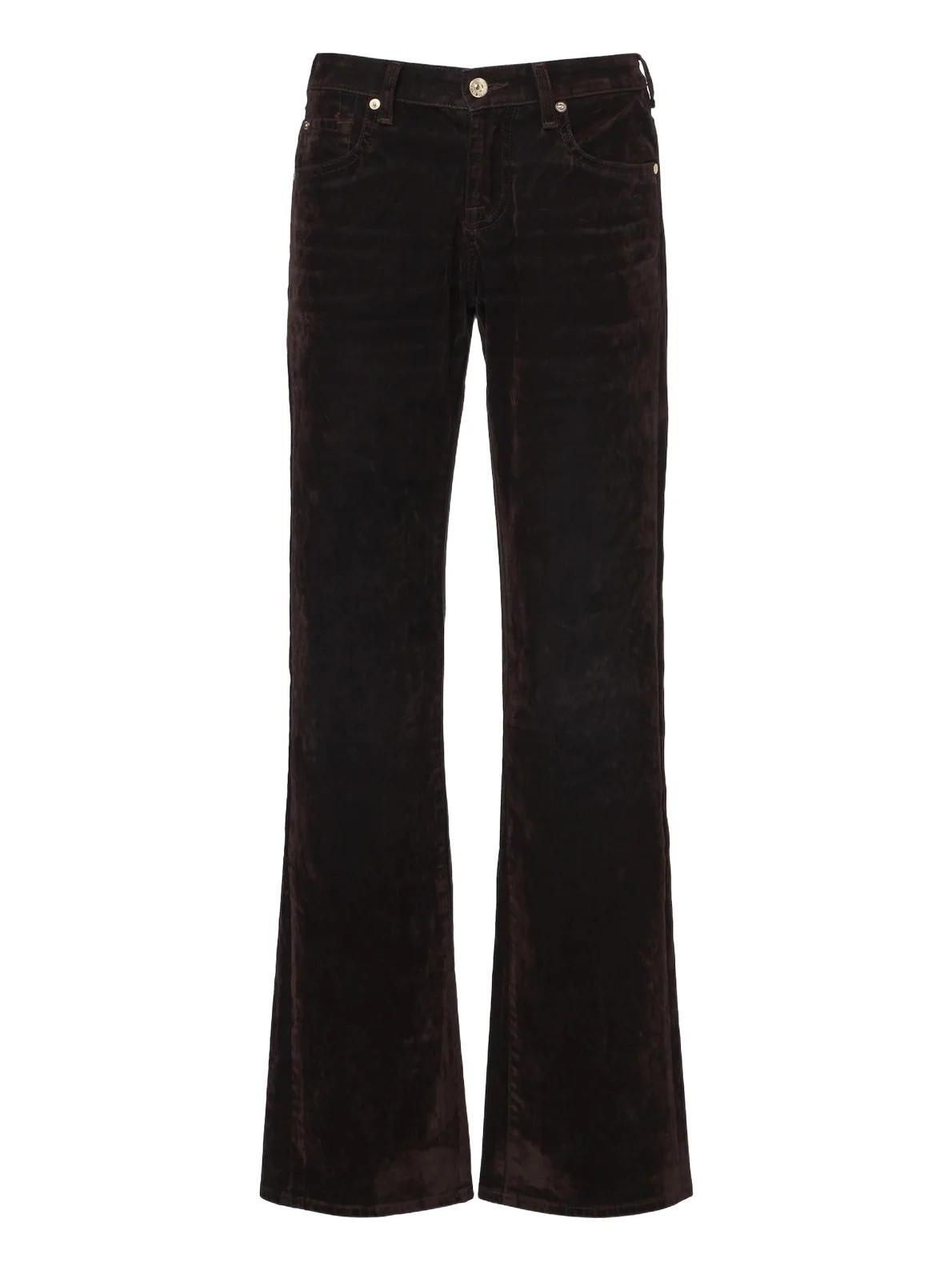7 For All Mankind Low-rise straight jeans