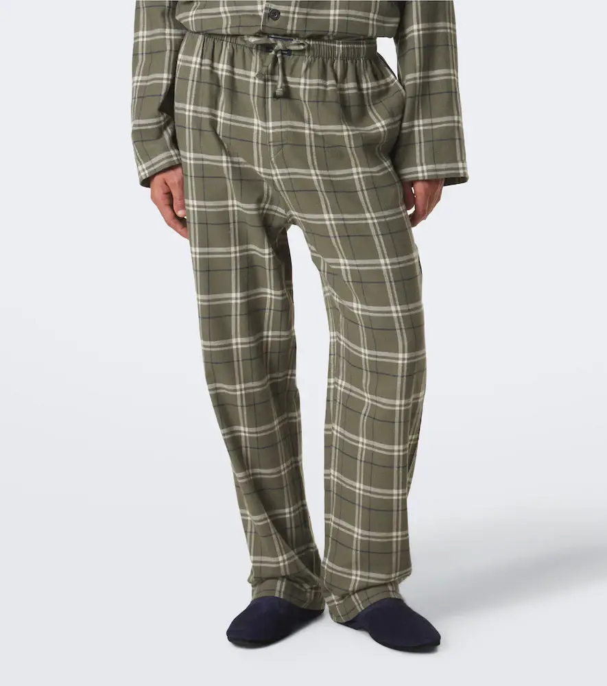 Polo Ralph Lauren Checked cotton flannel pajamas | Thumbnail 4 Polo Ralph Lauren Checked cotton flannel pajamas | Thumbnail 4
