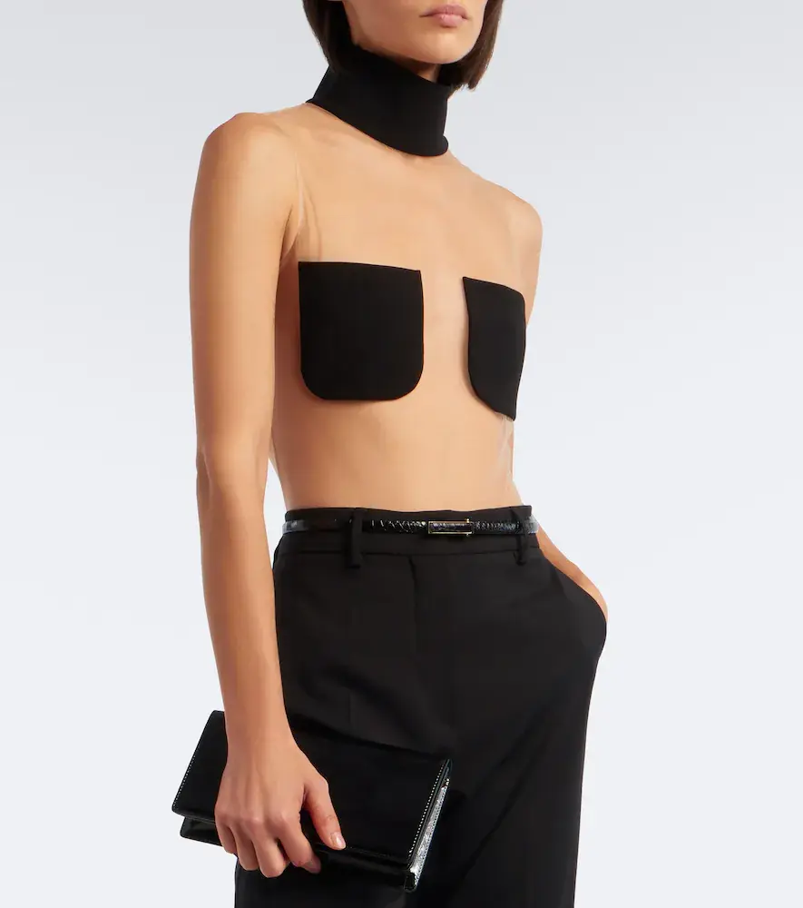 Courrèges Courrèges Tulle bodysuit | Thumbnail 2