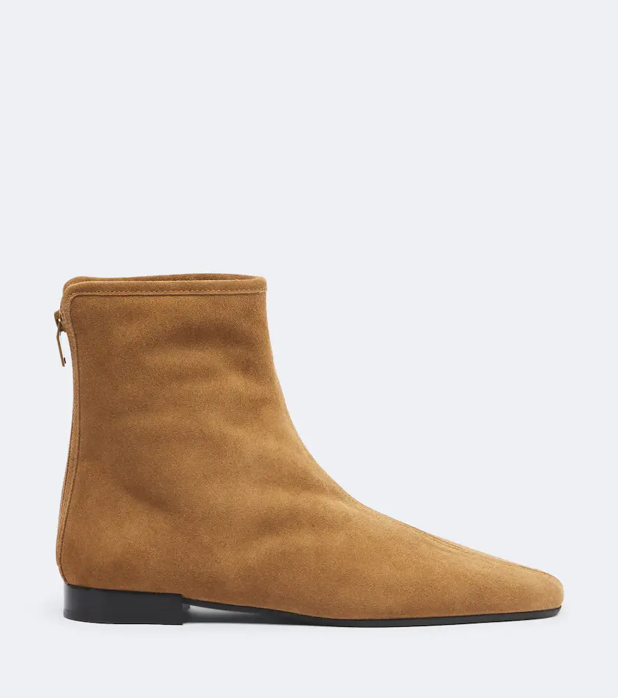 TOTEME Shearling-lined suede ankle boots | Thumbnail 2 TOTEME Shearling-lined suede ankle boots | Thumbnail 2