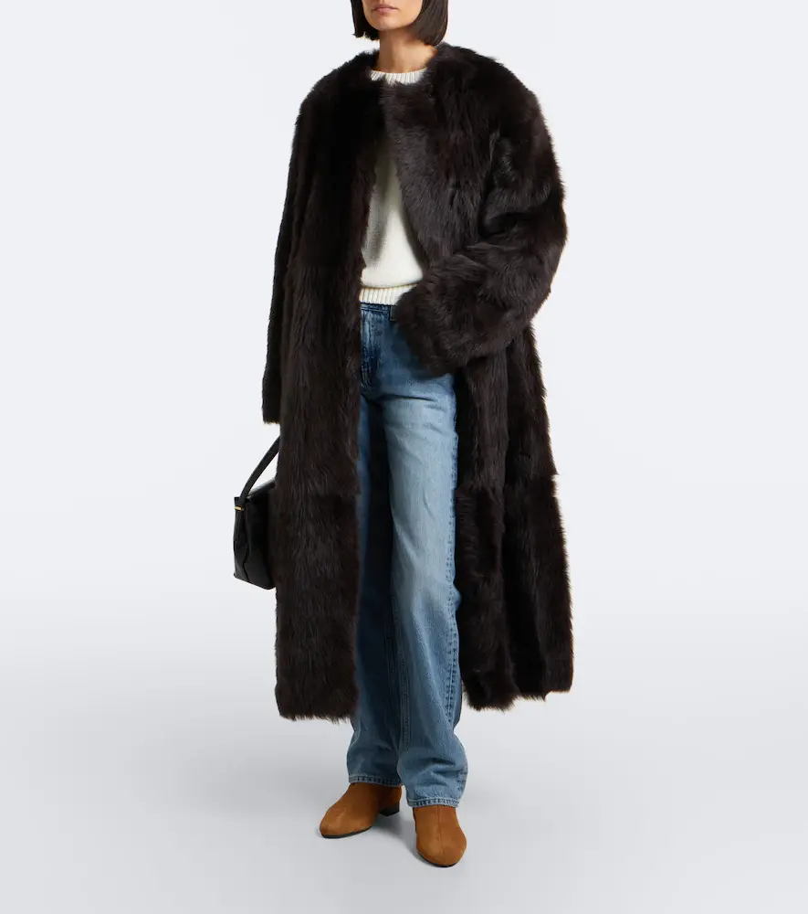 TOTEME Shearling-lined suede ankle boots | Thumbnail 6 TOTEME Shearling-lined suede ankle boots | Thumbnail 6