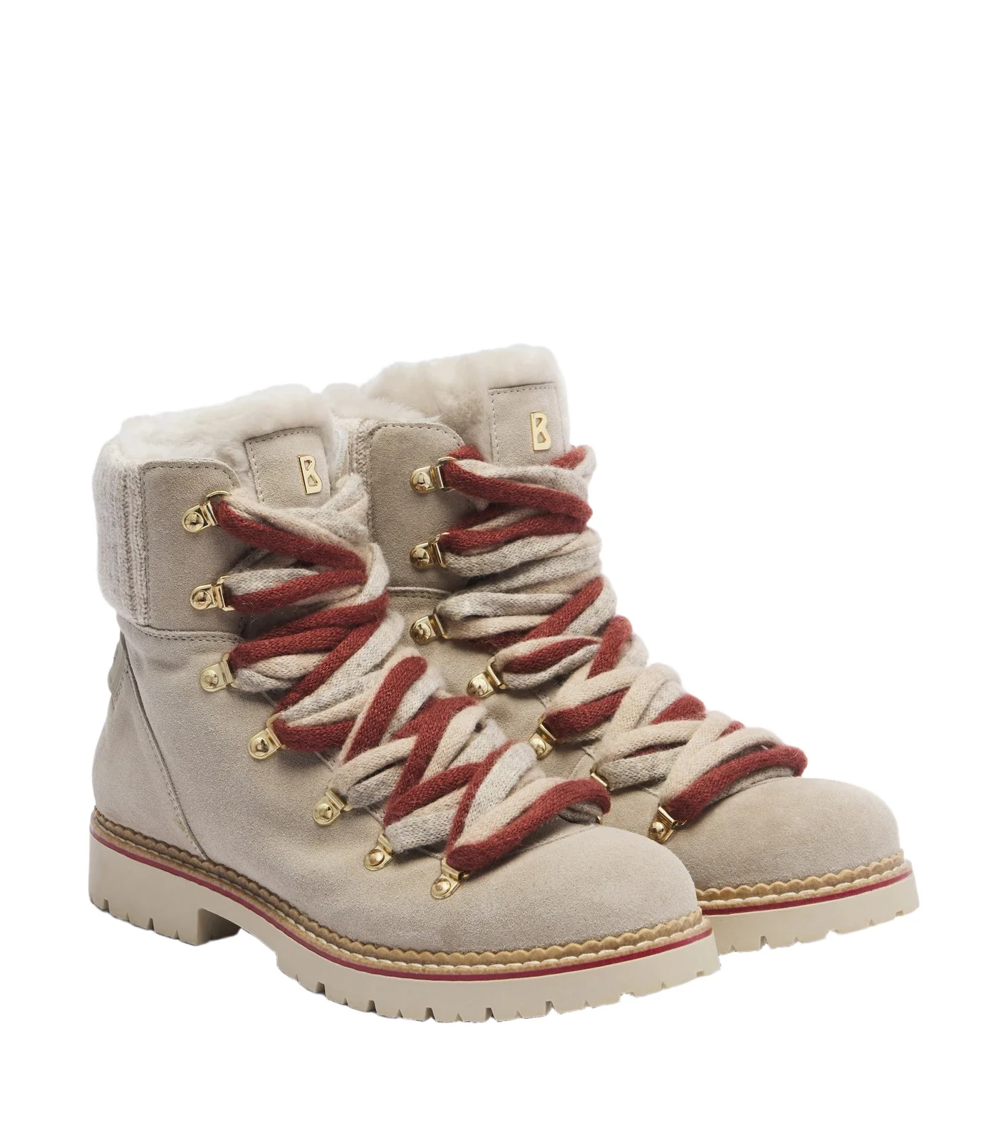 Bogner Andermatt shearling-lined suede ankle boots