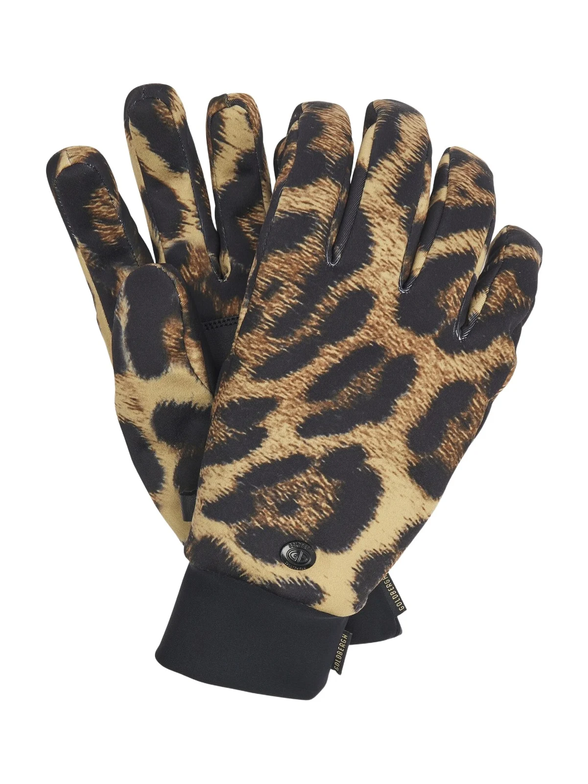 Goldbergh Softy leopard-print gloves