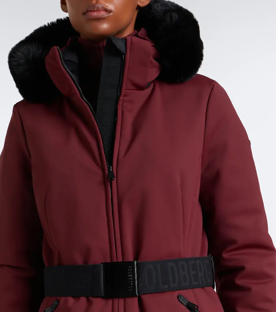 Goldbergh Hida belted hooded ski jacket | Thumbnail 5