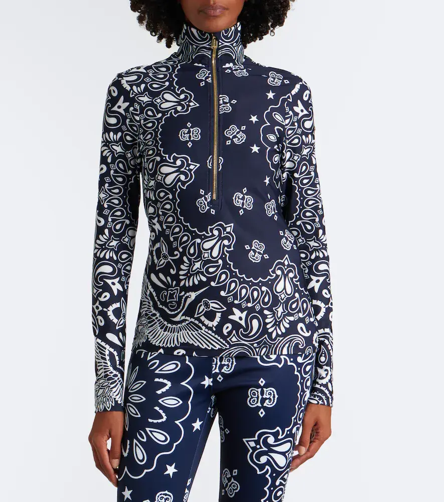 Goldbergh Tokiko paisley ski top | Thumbnail 4 Goldbergh Tokiko paisley ski top | Thumbnail 4
